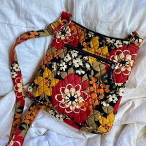 Quilted Bright Vera Bradley Floral Bag